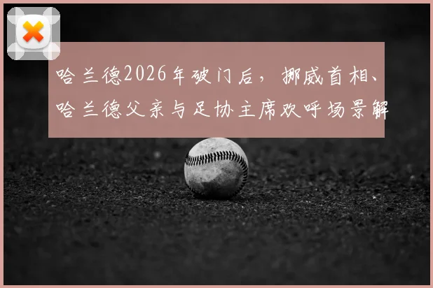哈兰德2026年破门后,挪威首相、哈兰德父亲与足协主席欢呼场景解析,背后故事与庆祝瞬间全记录